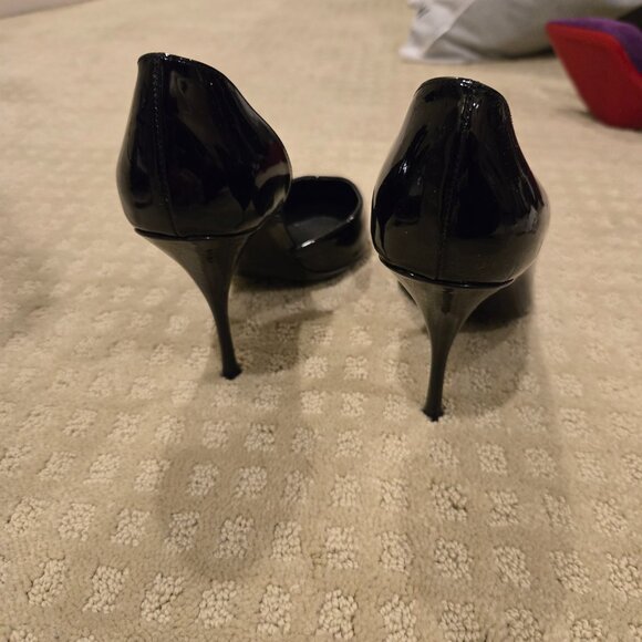 Miu Miu Patent Black Pumps - Picture 7 of 8